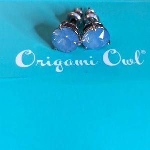 Origami Owl Stud Earrings.